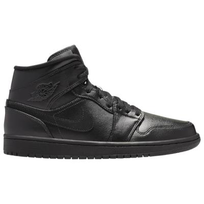 Jordan Kosárlabda Cipő Férfi Aj 1 Mid Fekete,APC29786
